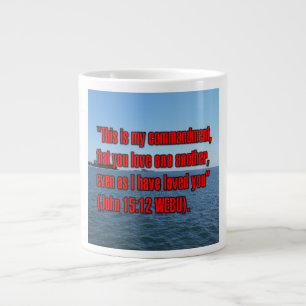 Jean 15:12 WEBU Mug