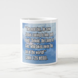 Jean 1:29 WEBU Mug