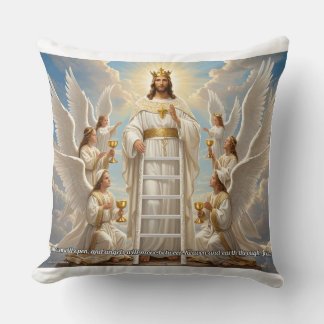 Jean 1:51 Coussin décoratif chrétien 20x20