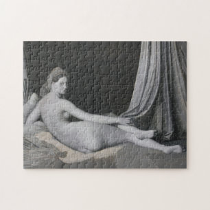 Jean Auguste Dominique Ingres   Odalisque in Grisa Jigsaw Puzzle