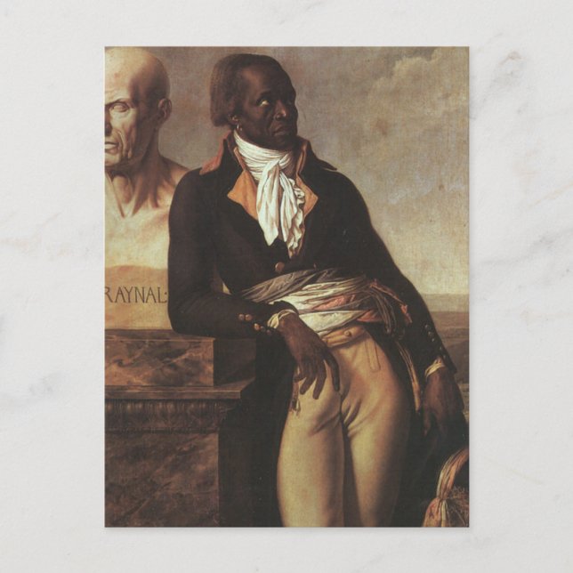 Jean-Baptiste Belley by Girodet Postcard (Front)
