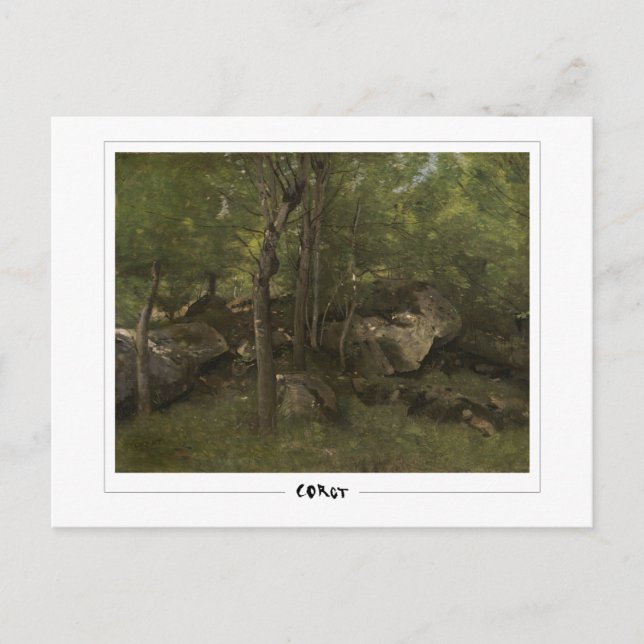 Jean-Baptiste-Camille Corot #229-2 - Fine Art Postcard (Front)