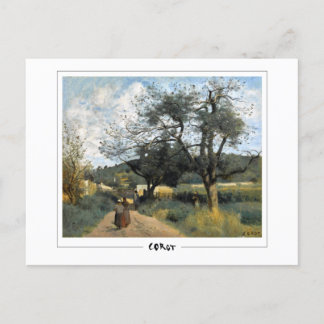 Jean-Baptiste-Camille Corot #56-2 - Fine Art Po… Postcard