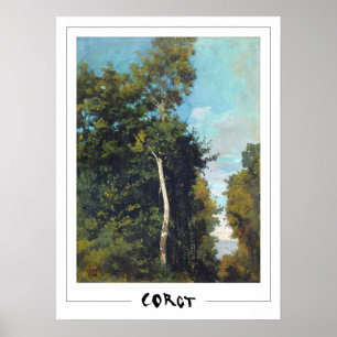Jean-Baptiste-Camille Corot Affiche d'art Zedign #