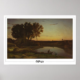 Jean-Baptiste-Camille Corot Art Poster #35-2