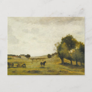 Jean-Baptiste-Camille Corot - View near Epernon Postcard