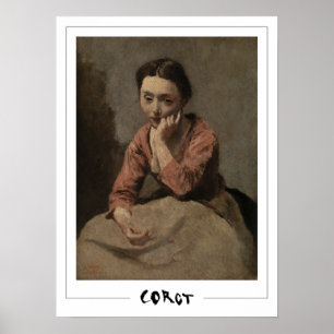 Jean-Baptiste-Camille Corot Zedign Affiche d'art #