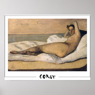 Jean-Baptiste-Camille Corot Zedign Affiche d'art #