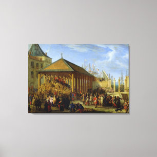 Jean-Baptiste Colbert  Marquis de Seignelay Canvas Print