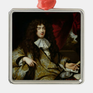Jean-Baptiste Colbert Marquis de Seignelay Metal Ornament