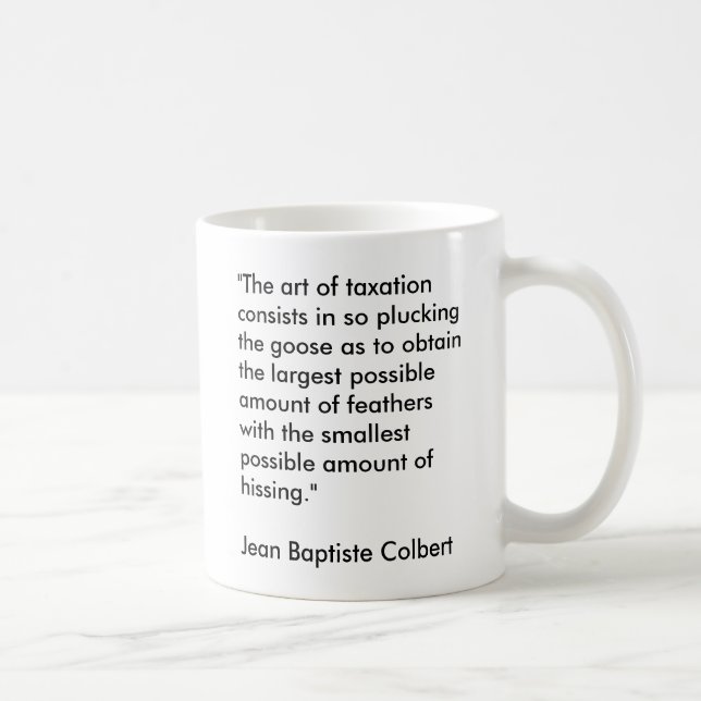 Jean Baptiste Colbert mug (Right)