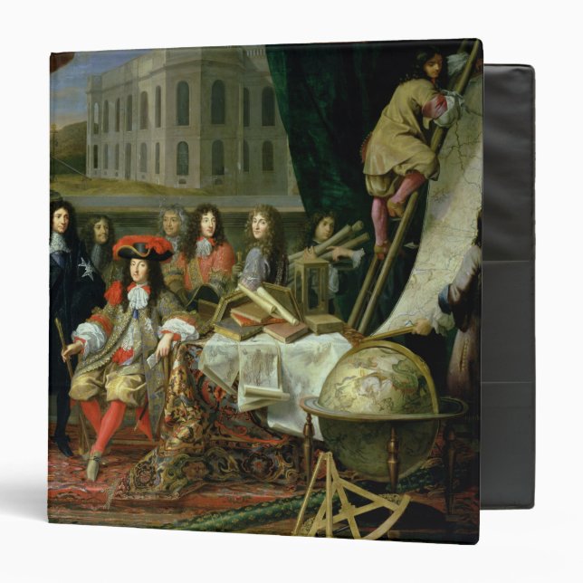 Jean-Baptiste Colbert  Presenting Royal Binder (Front/Inside)