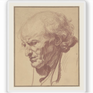 Jean-Baptiste Greuze - Head of an Old Man