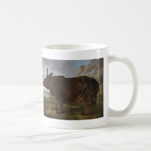 Jean-Baptiste Oudry: Clara the Rhinoceros Coffee Mug