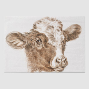 Jean Bernard   Head of a Cow Tissue Paper