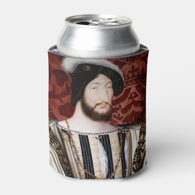 Jean Clouet - Francois I, King of France Can Cooler (Can Front)