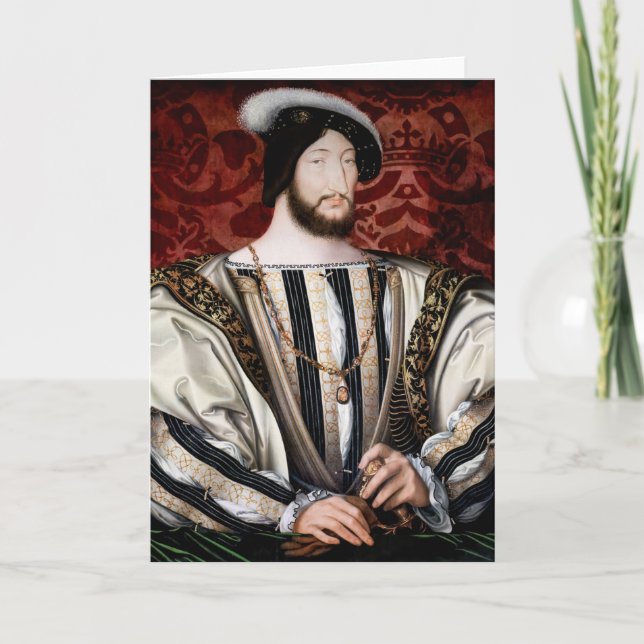 Jean Clouet - Francois I, King of France Card (Front)