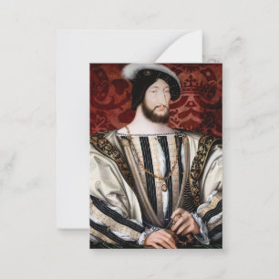 Jean Clouet - Francois I, King of France Card
