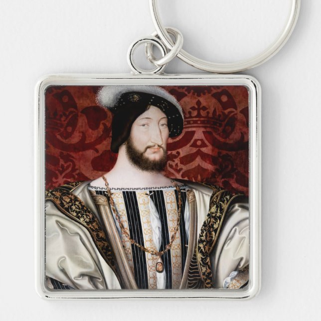 Jean Clouet - Francois I, King of France Keychain (Front)