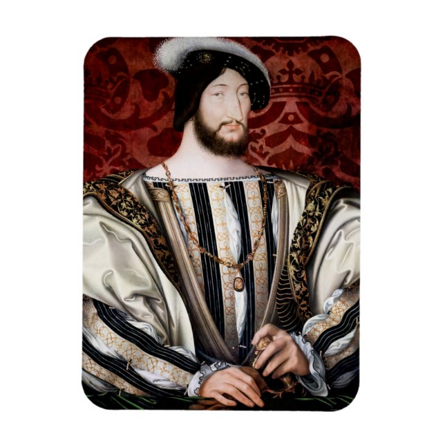 Jean Clouet - Francois I, King of France Magnet (Vertical)