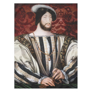 Jean Clouet - Francois I, King of France Tablecloth