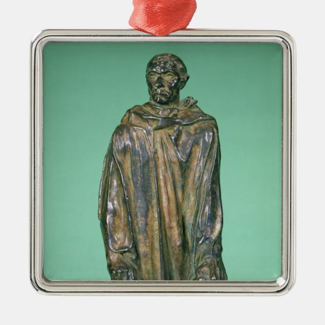Jean d'Aire, from the Burghers of Calais (bronze) Metal Ornament (Front)