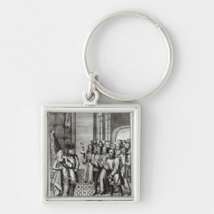 Jean de Bretagne  Count of Montfort Keychain