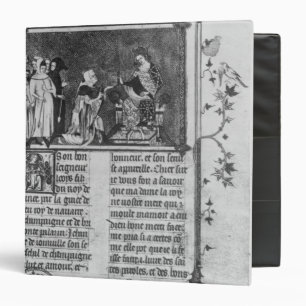 Jean de Joinville offering his book on St. Louis Binder