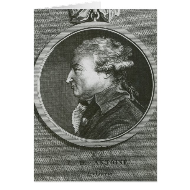 Jean Denis Antoine  architect (Front)