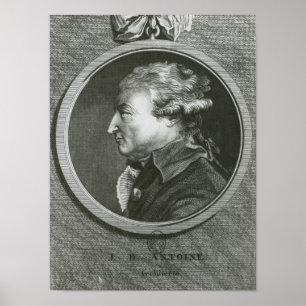 Jean Denis Antoine  architect Poster