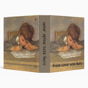Jean Drawing by Pierre Renoir, Vintage Fine Art Binder