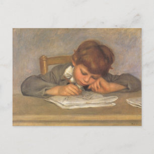 Jean Drawing by Pierre Renoir, Vintage Fine Art Postcard