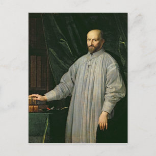 Jean Duvergier de Hauranne  Abbot of Postcard