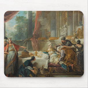 Jean-Francois de Troy - The Sentencing of Aman Mouse Pad