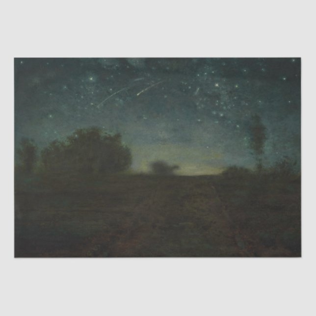 Jean-Francois Millet - Starry Night Tissue Paper (Front)