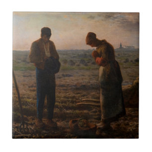 Jean-Francois Millet - The Angelus Tile