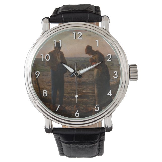 Jean-Francois Millet - The Angelus Watch (Front)