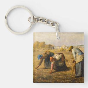 Jean-Francois Millet - The Gleaners Keychain
