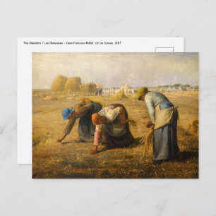 Jean-Francois Millet - The Gleaners Postcard