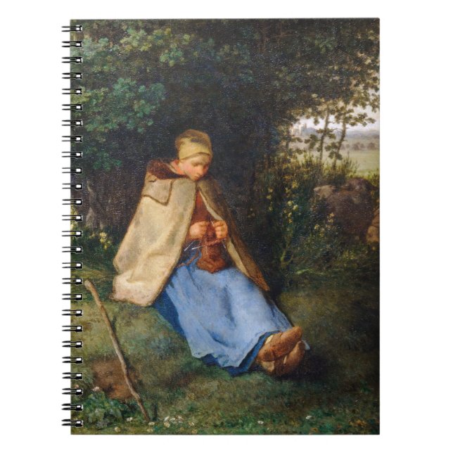 Jean-Francois Millet - The Knitter Notebook (Front)