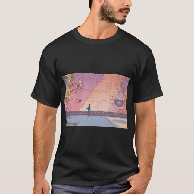 Jean Giraud Moebius family T-Shirt (Front)