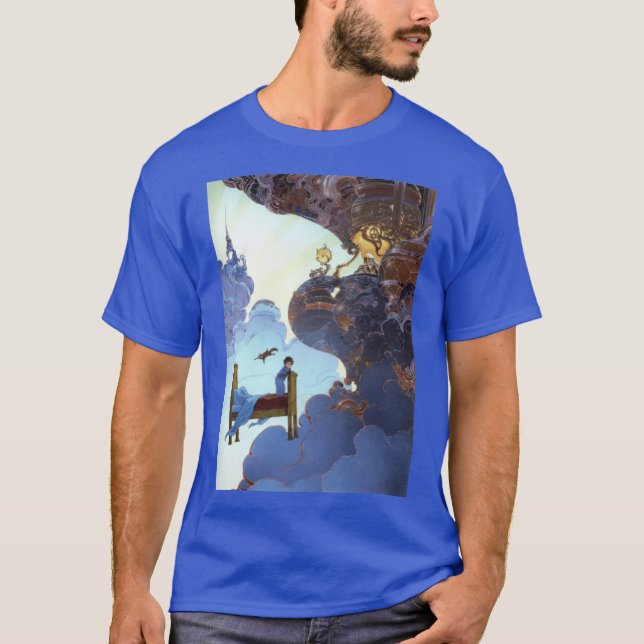 Jean Giraud Moebius funny girl friend T-Shirt (Front)