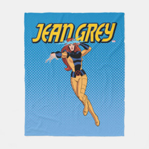 Jean Grey Character Pose Fleece Blanket