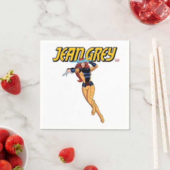Jean Grey Character Pose Napkin (Insitu)