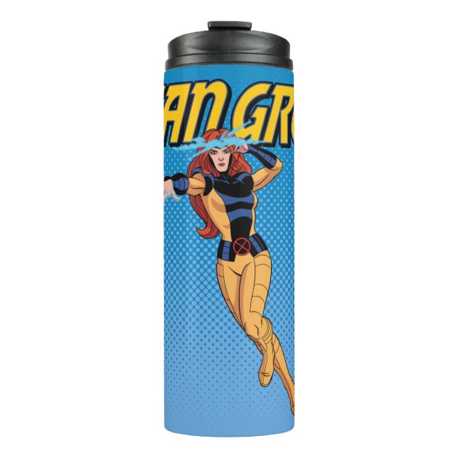 Jean Grey Character Pose Thermal Tumbler (Front)