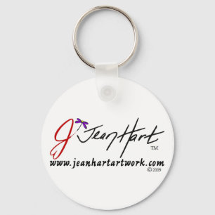 Jean Hart Artwork logo Keychain