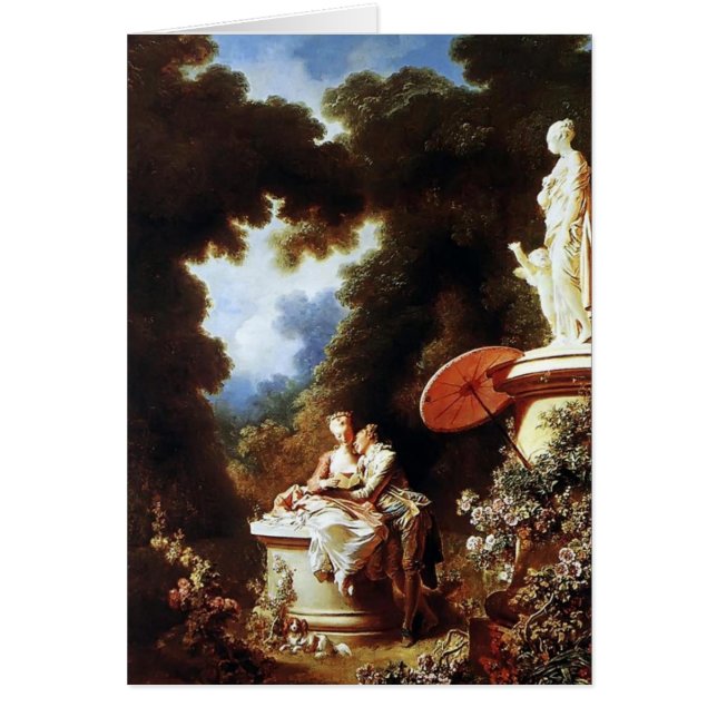 Jean-Honore Fragonard - La confession de l'amour (Devant)