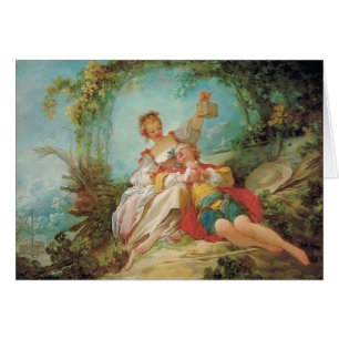 Jean-Honore Fragonard- les amants heureux