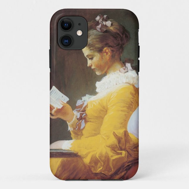 Jean-Honore Fragonard The Reader Case-Mate iPhone Case (Back)