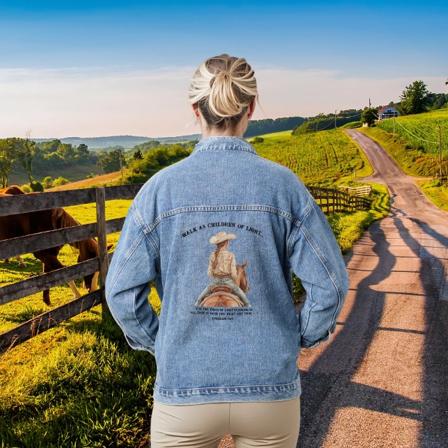 Jean Jacket Inspirationnel de Cowgirl (Créateur téléchargé)